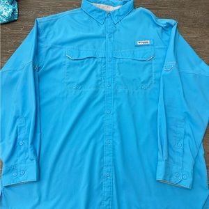 Columbia long sleeve button down